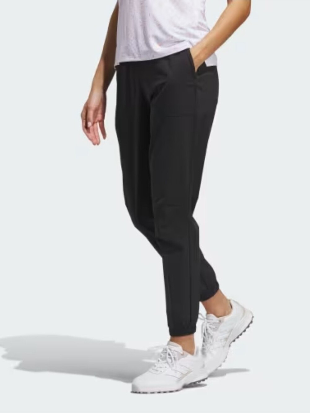 Adidas Womens Black ULTIMATE TWIST WEAVE JOGGERS Size XS NWT $80 Golf